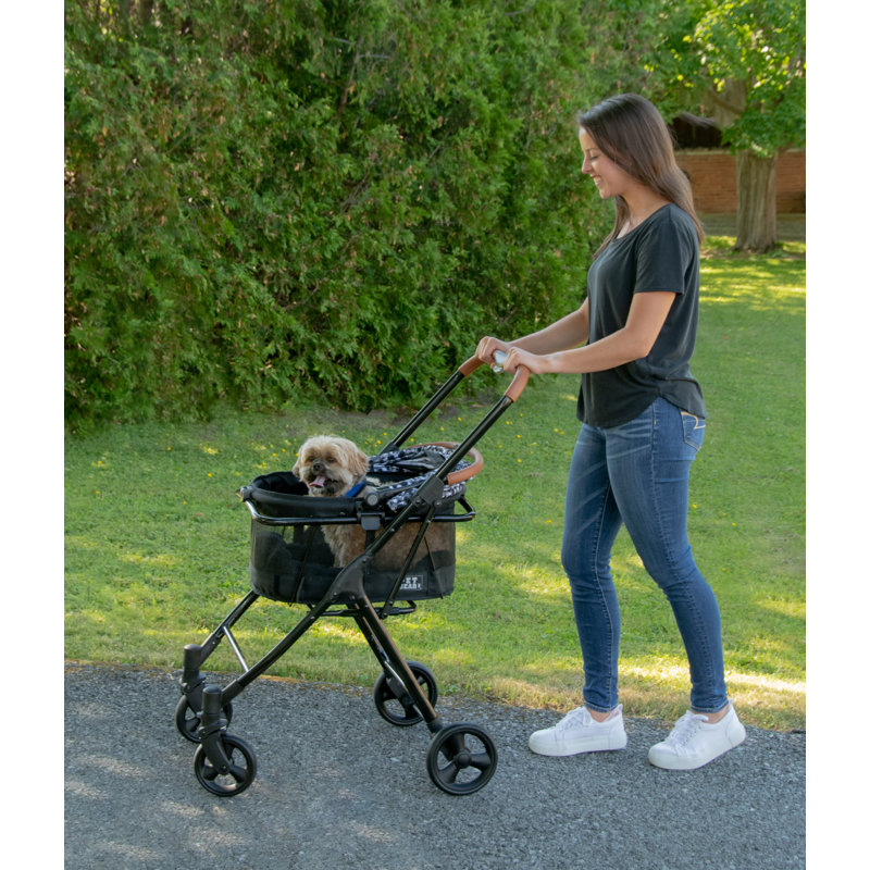 Poussette standard pliante avec porte-Coussin amovible