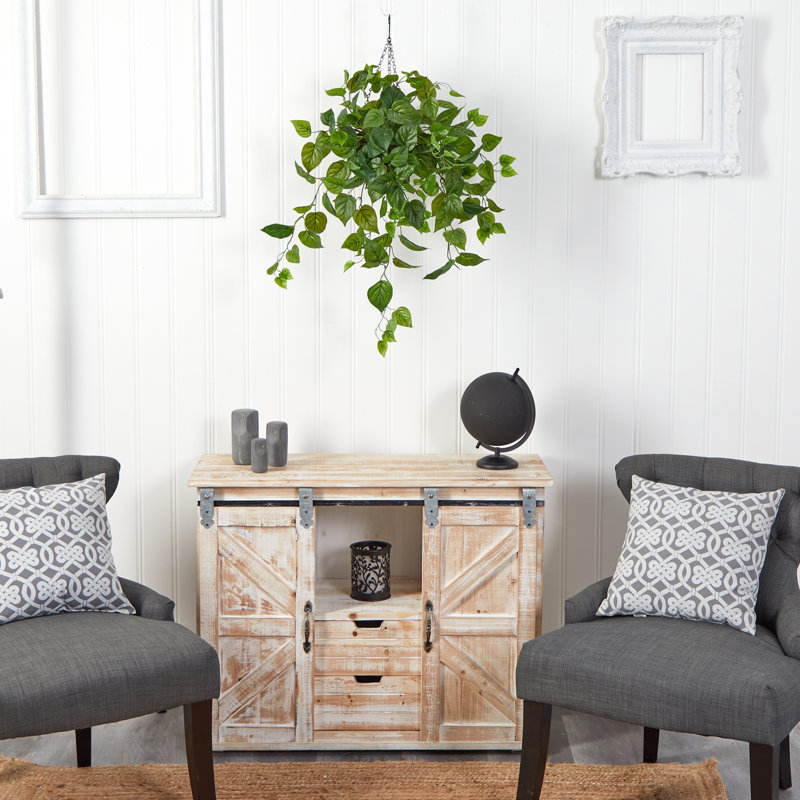 Plante artificielle en panier 30 '' Philodendron