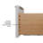 60"Bathroom Vanity Ceramic Sink Top With Backsplash, Pre-Assembled Bathroom Cabinet-127438747