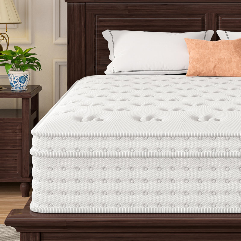 Matelas hybride, Très grand lit, 12"
