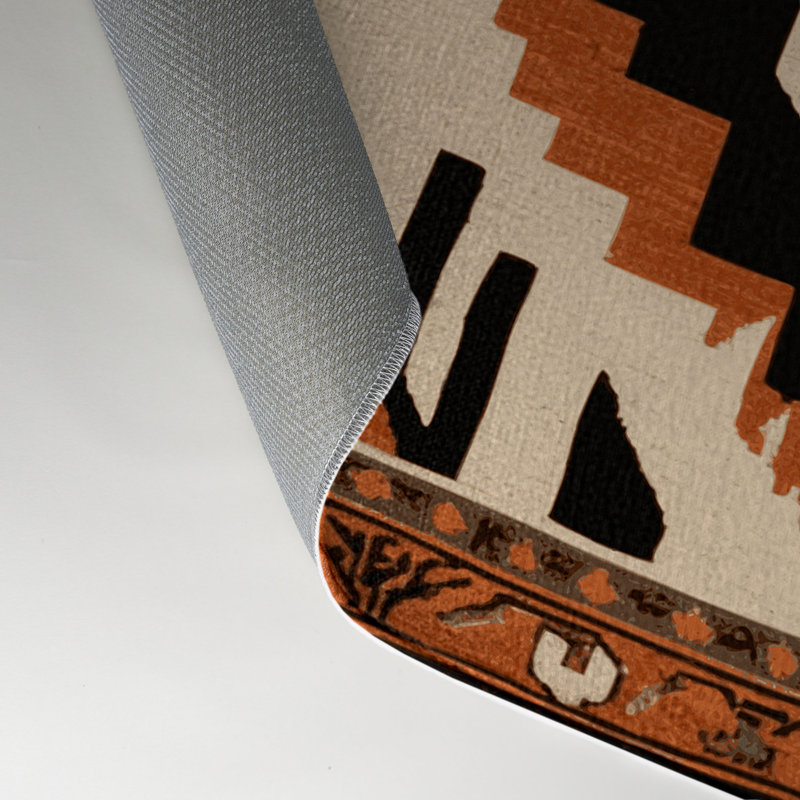 Tapis intérieur et extérieur ArtDeco, Rectangle 5 pi x 7 pi