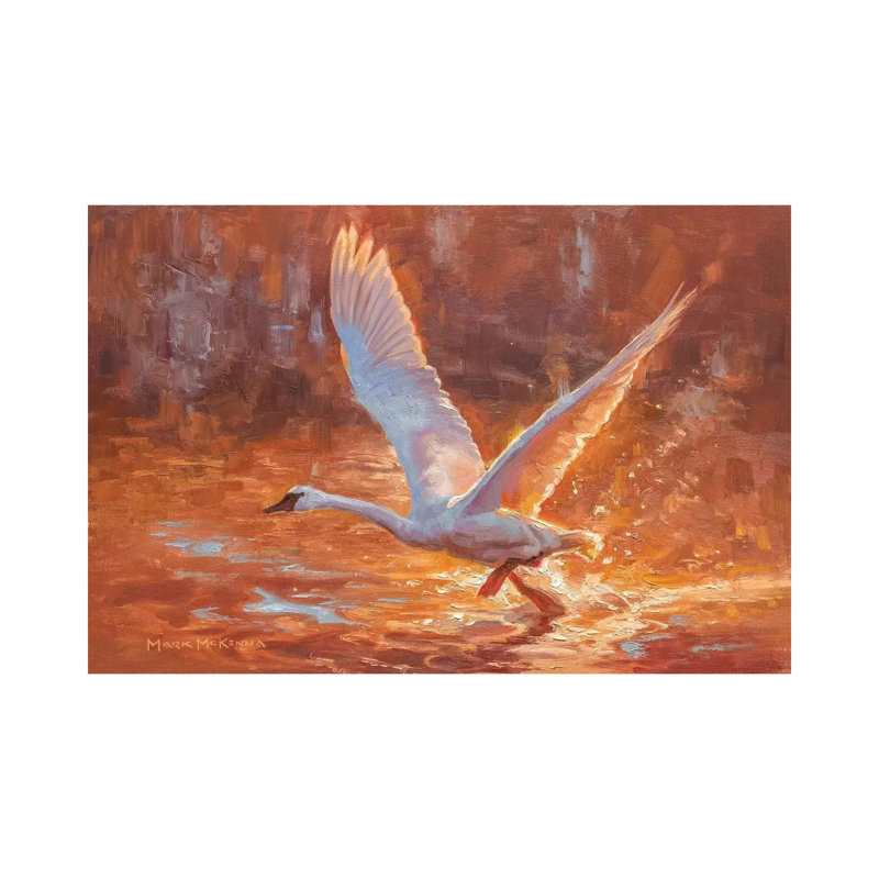 Burst Of Light by Mark McKenna - Painting on Canvas, Wrapped Canvas, 66.04cm H x 101.6cm W x 3.81cm D