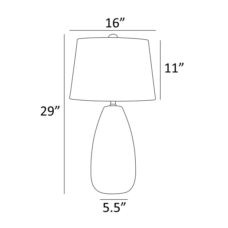 Frailey Ceramic Table Lamp