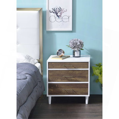 Table d'appoint polyvalente en bois avec plusieurs tiroirs pour un rangement amélioré