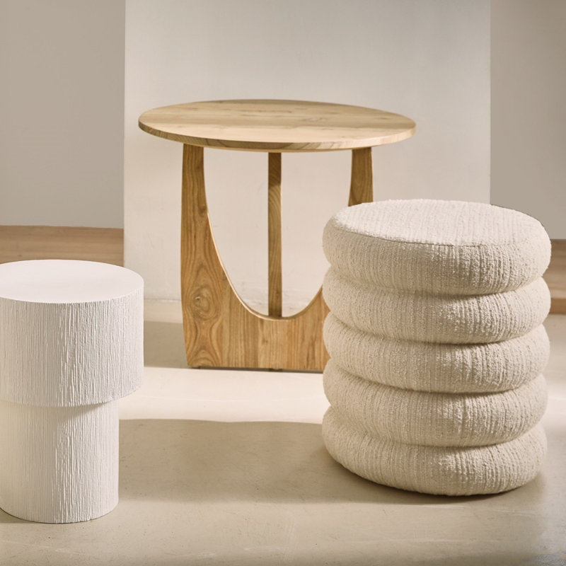 Appie Upholstered Pouf