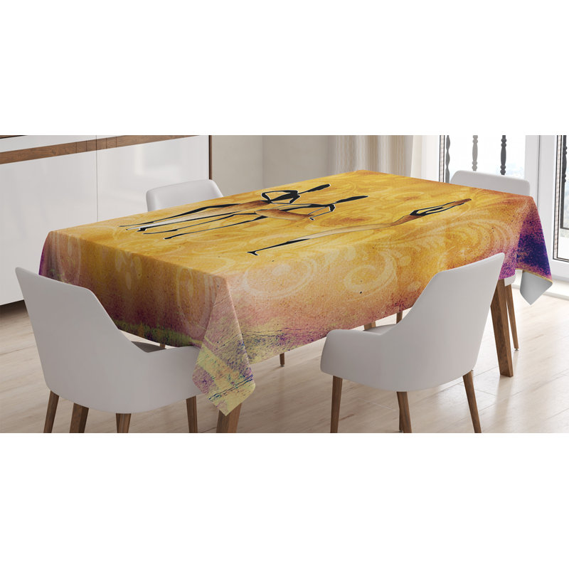 African Tablecloth, 70" L x 52" W