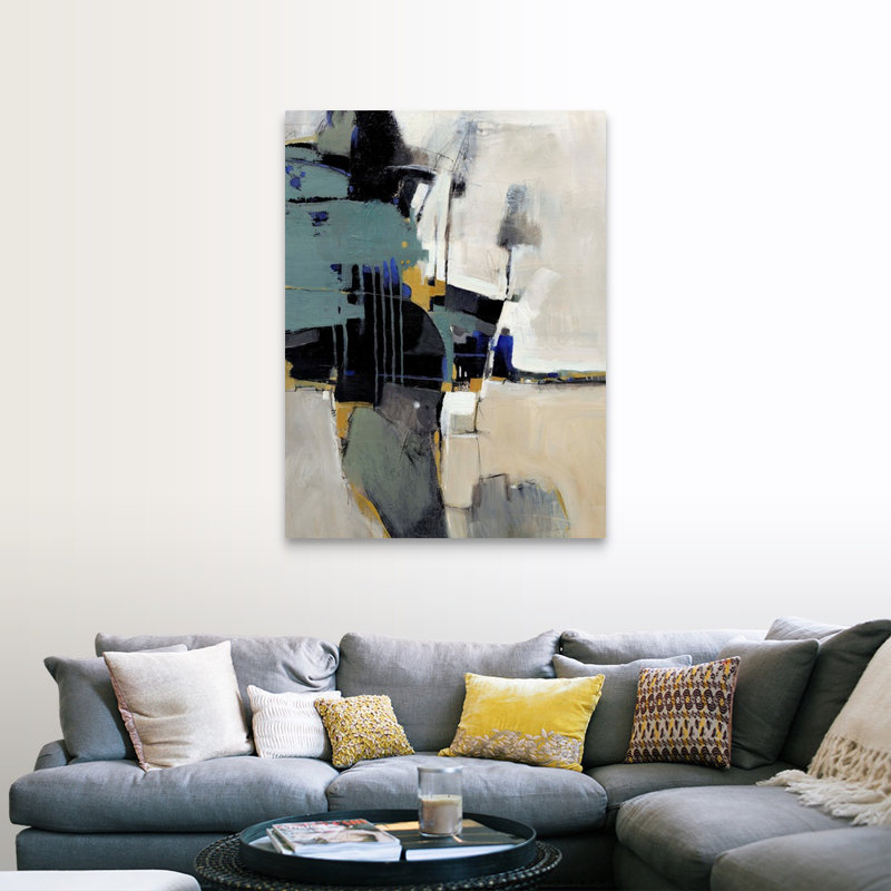 « Fluidity II » par Timothy e Toole, reproduction d’art, Toile tendue, H 40 po x l 30 po x 1,25 po