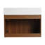 Ensemble de meuble-lavabo simple avec plateau en résine Kielder-443681496-443681489
