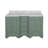 Loughlam 60'' Double Bathroom Vanity with Top-923966558-893672657
