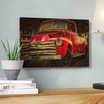 " Battered Truck " by Don Schwartz