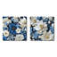 Limeuil - Floral Metal Prints Square Set Of 2-102679960