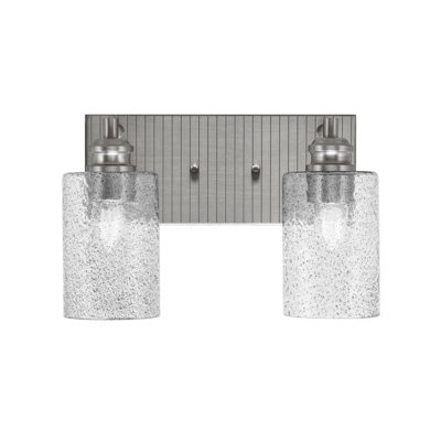 Éclairage pour meuble-lavabo à 2 lumières Asmin