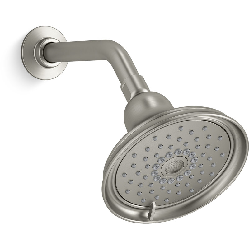 Bancroft 2.5 Gpm Multifunction Showerhead With Katalyst Air-Induction Technology, Vibrant Brushed Nickel