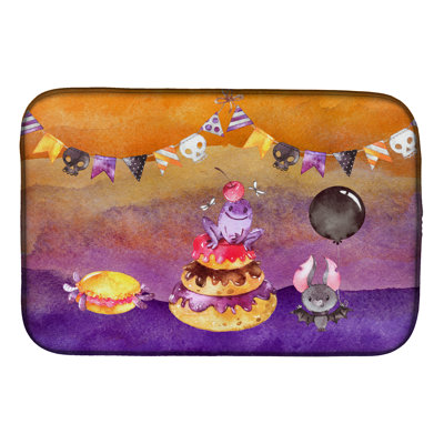Tapis de séchage pour fête halloween