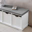 Tatti Polyester Upholstered Storage Bench