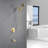 Shower Faucet Set With Tub Spout Tub And Shower Faucet Set Complete With Handheld Shower Head Shower Combo Set Shower System With Tub Spout Tub And Shower Trim Kit-102401919