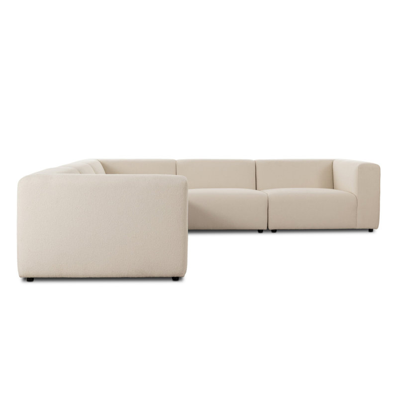 Lawndale Sectional, Fayette Cloud Polyester Blend
