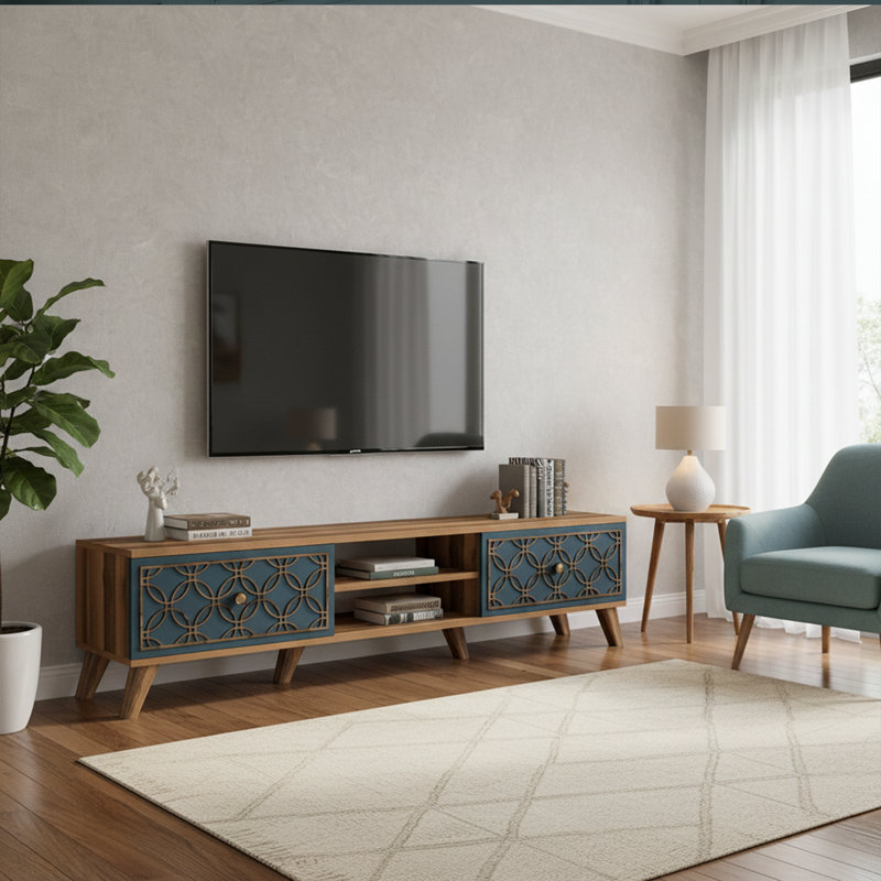 Crédence de rangement l 70,9 po