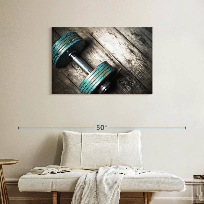 Sireci Dumbbell, 24" H x 36" W