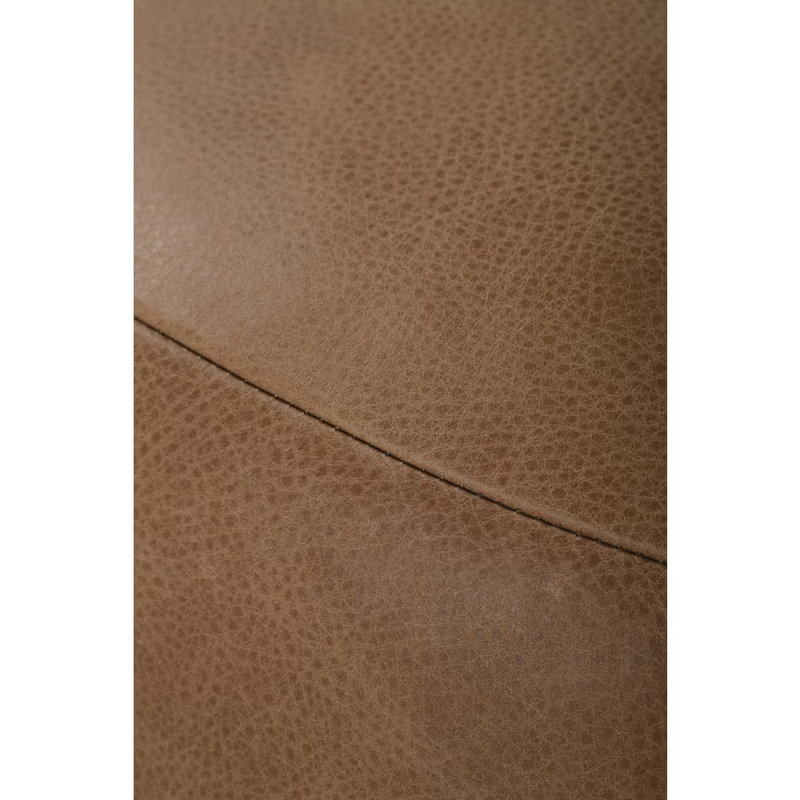 Cleo Leather Ottoman