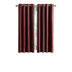 Garnet with Antiqued Bronze Grommets