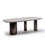 Becket Oval Solid Oak Dining Table-1363895024