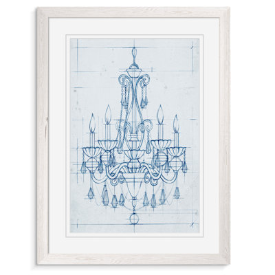 " Chandelier Draft III " by Paul Cezanne