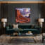 Art mural sur toile USA State Utah Brown-1143627929