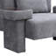 Fauteuil moderne surdimensionné de 48 po de largeur avec fauteuil rembourré, structure en bois robuste et coussin moelleux pour le salon-118007536