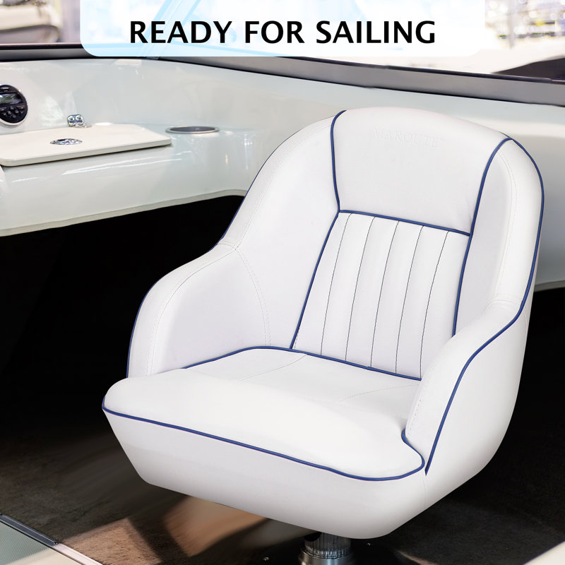 Raelena Beach Chair, White/Blue