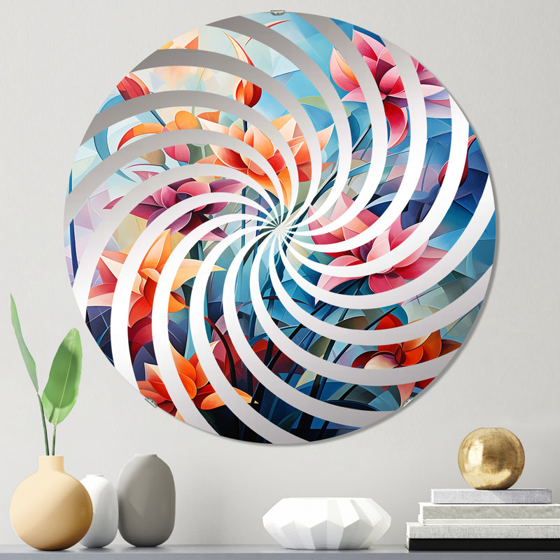 Angeleigh Circle Mirror, 23.6" x 23.6"