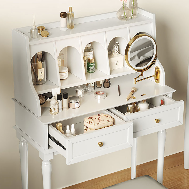 Coiffeuse Jalyia, Blanc