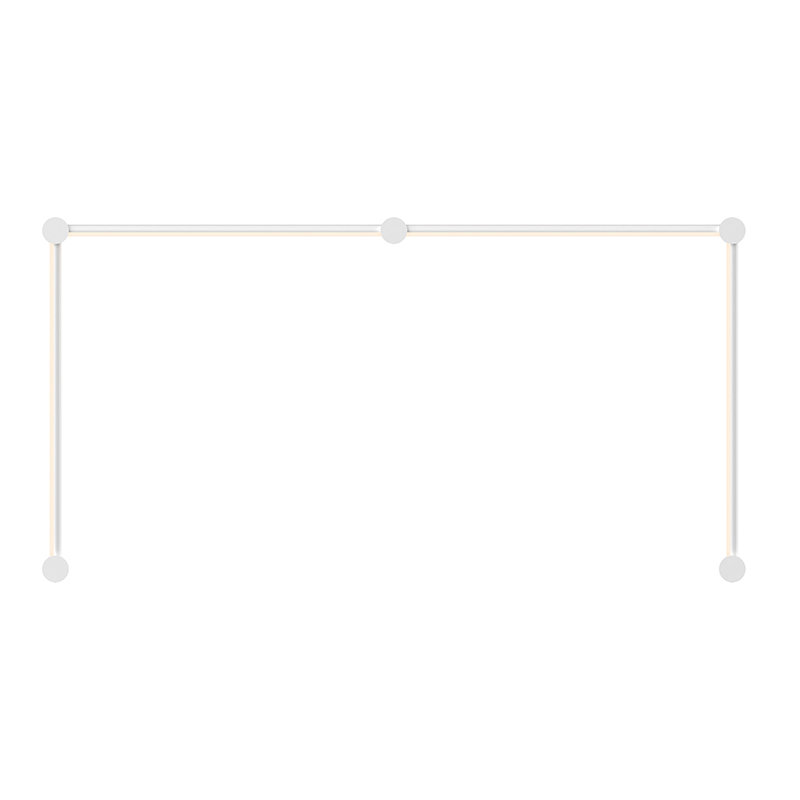 Purolinear 360™ 4 - Light LED Vanity Light, Satin White