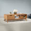 Table basse simple en bois massif Jara