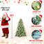 Arbre de Noël 9 pi avec 700 lumières à DEL blanc chaud pré-enfilées, 2518 pointes, 122 charnières en pin et à tracas avec support en métal
