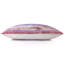 Coussin décoratif rayé coloré en velours - coussin décoratif Ikat fait à la main 16 x 16