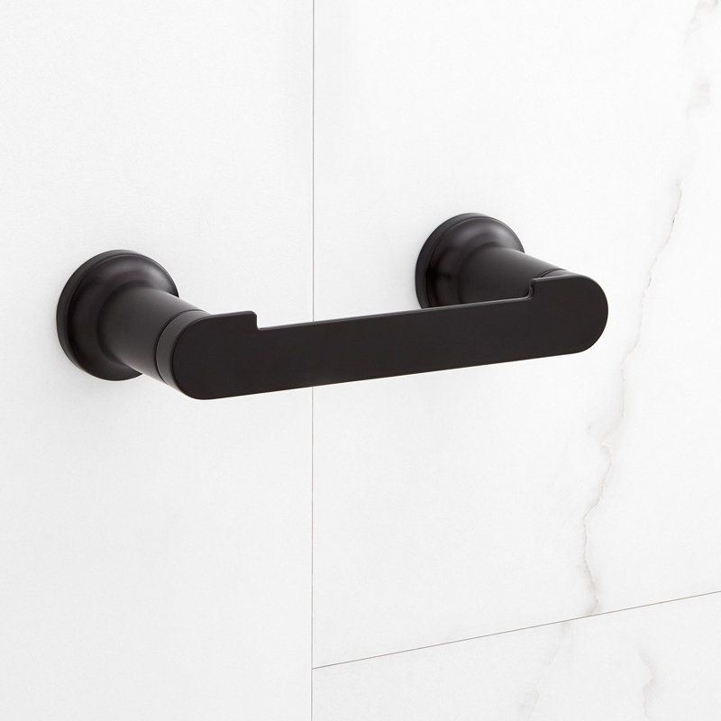 Berwyn Toilet Paper Holder, Matte Black