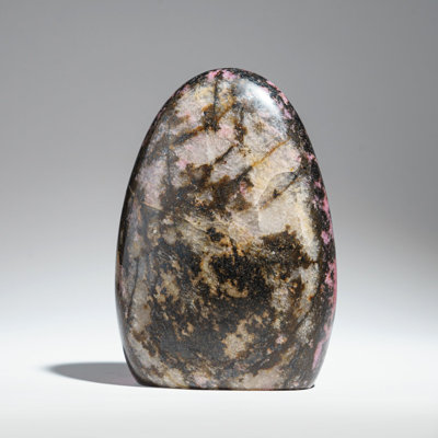 Rhodonite impériale polie de Madagascar (1,75 lb)