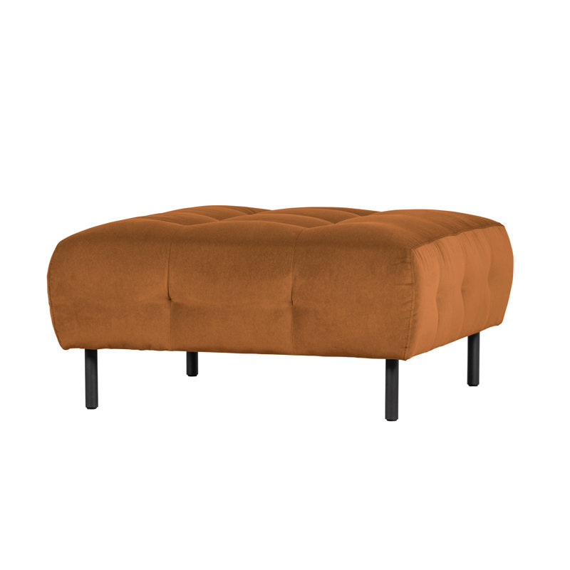 Zaida 90cm Wide Solid Colour Footstool Ottoman