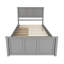 Lit plateforme simple avec rangement Duluth