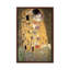 Der Kuss by Gustav Klimt - 1 Piece Painting on Canvas-823836294-823836296