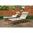 Sameko Aluminum Frame Outdoor Chaise Lounge Set with Sunbrella® Cushions-31717317-31717320
