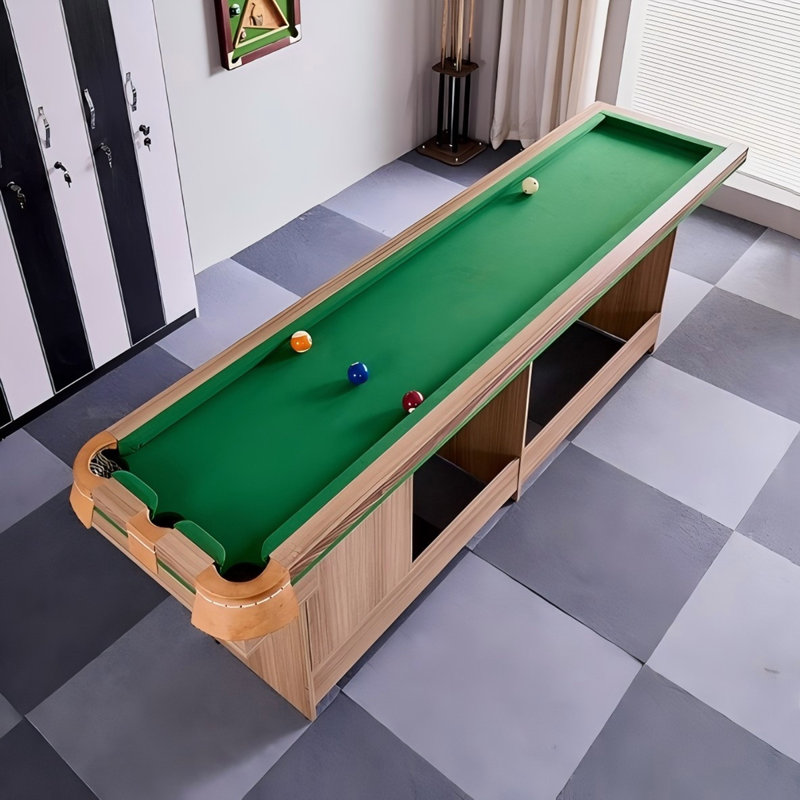 Home Training Solid Wood Storage Automatic Ball-Returning 8'Pool Table