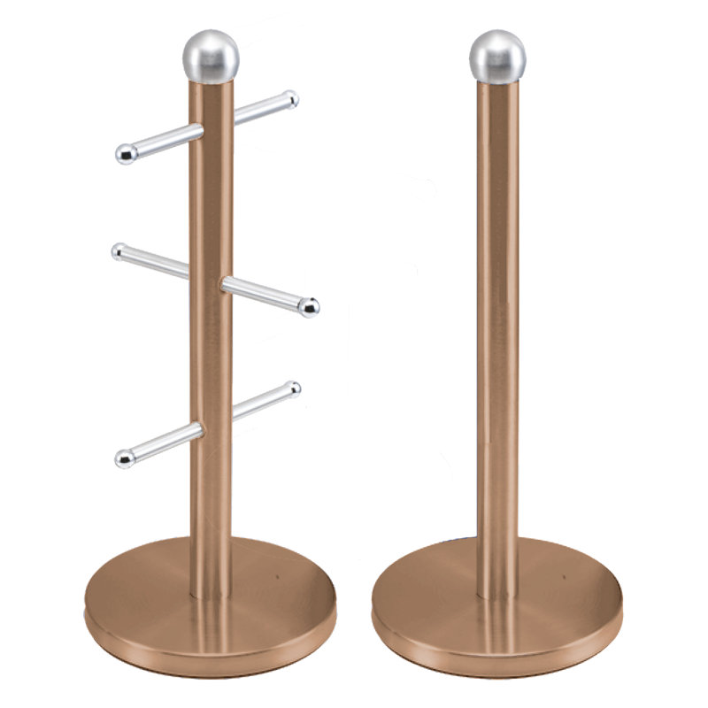 Gems Steel Mug Tree, Axinite (Copper)