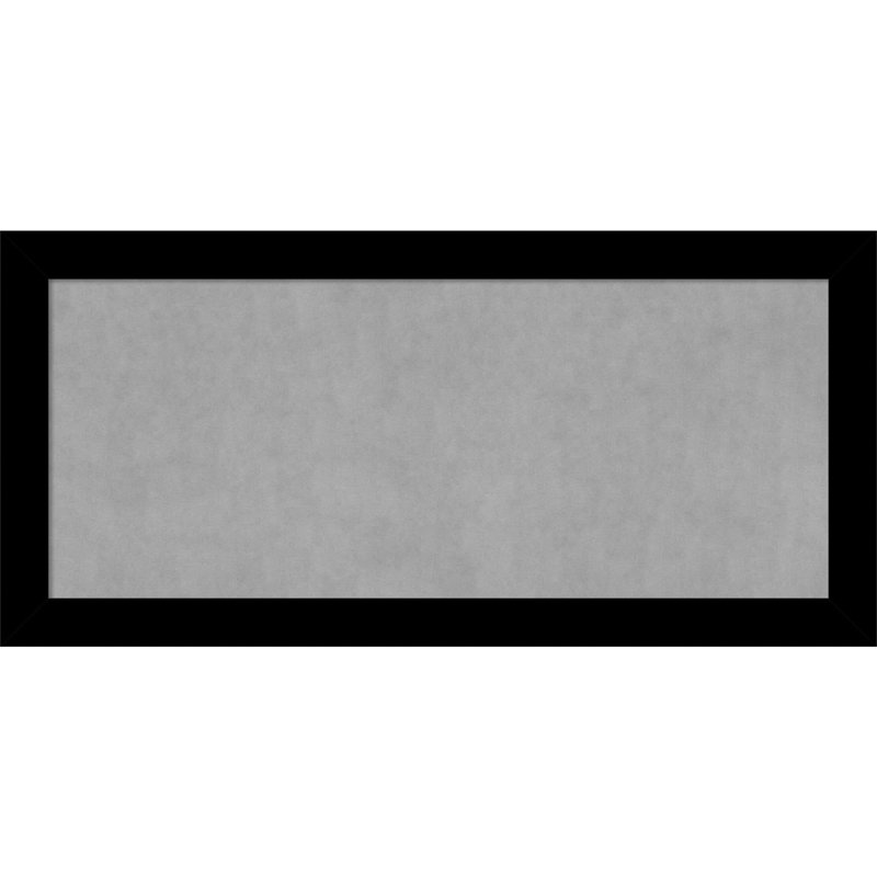 Tableau magnétique magnétique en métal, 25" H x 53" W