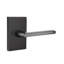 Cortina Flat Privacy (Bed & Bath) Door Lever with Rectangle Rosette-1901384161-1901384170