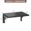 2 tablettes flottantes profondes de 2 pièces, tablettes de rangement murales en bois, tablettes flottantes profondes de 12 pouces pour le salon, rétro-256092290