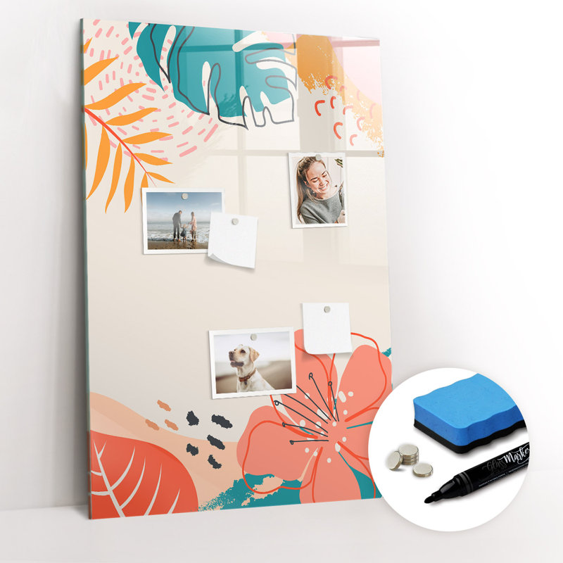 Magnetic Glass Dry Erase Board