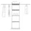 Relax 161cm - 305cm Closet System-16582846