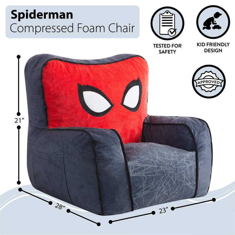 Fauteuil à billes Marvel Spiderman Kids